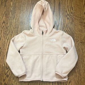 The North Face Kids' Light Pink Fleece Hoodie